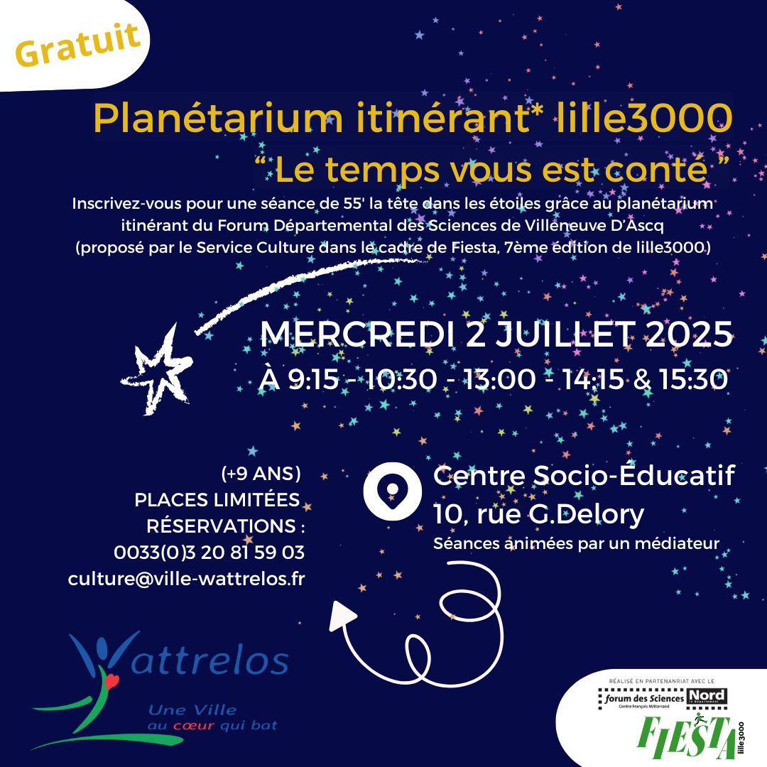 Planétarium itinérant de lille3000