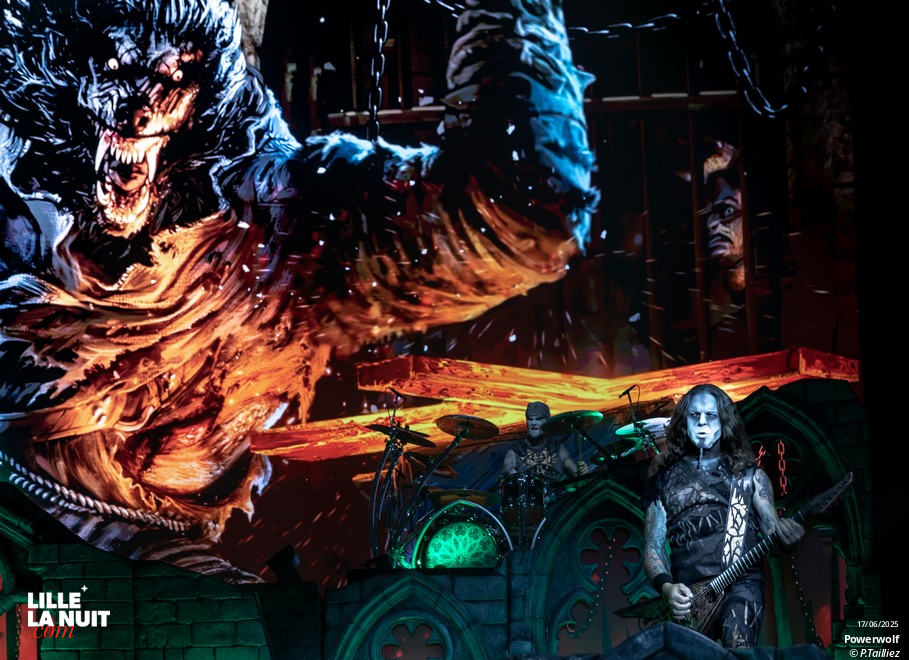 Powerwolf + Dragonforce au Zénith de Lille en live - photo n°5