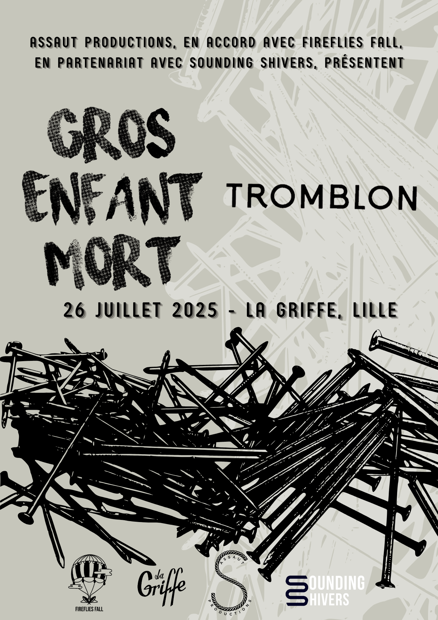Gros Enfant Mort + Tromblon en concert