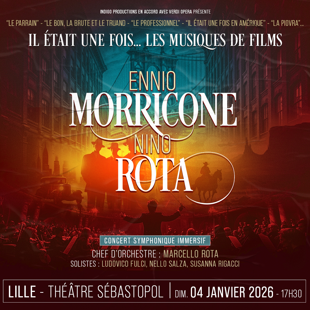 Il était une fois … Ennio Morricone et Nino Rota