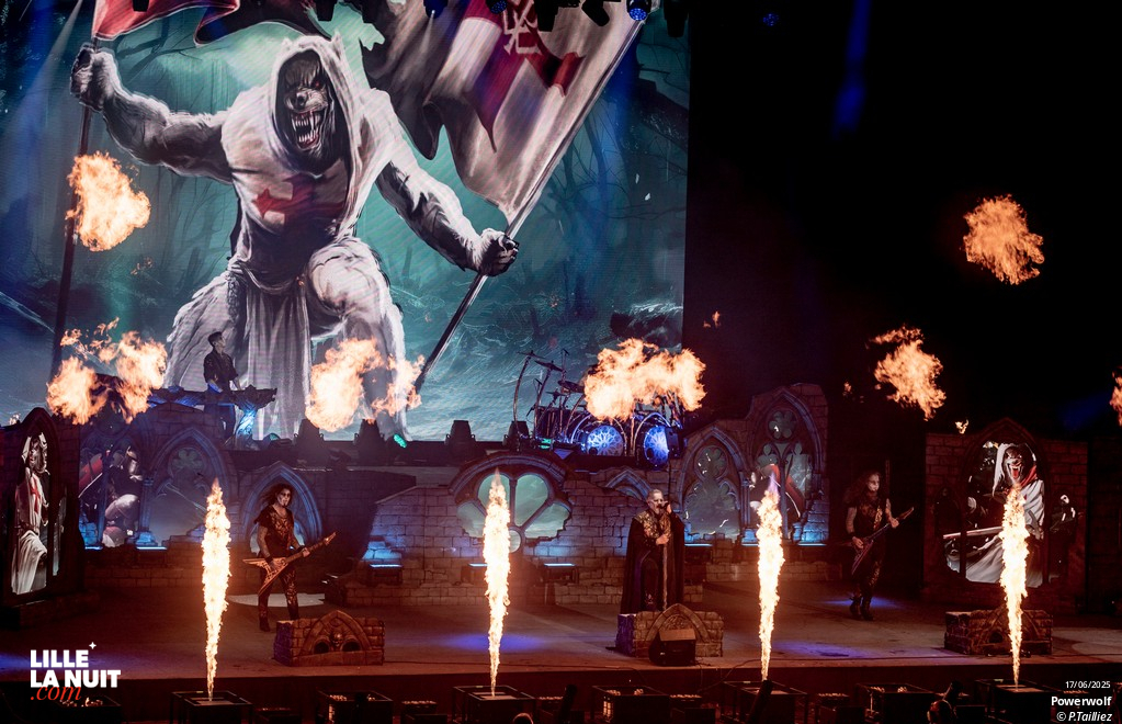 Powerwolf + Dragonforce au Zénith de Lille en live - photo n°8