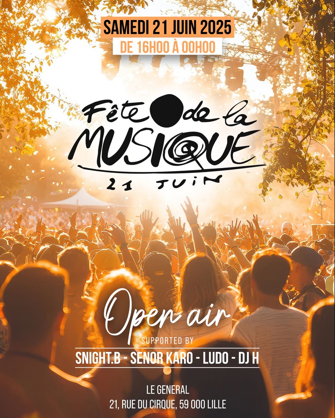 Fête de la Musique 2025 : Le Général x Le Network x Le Room