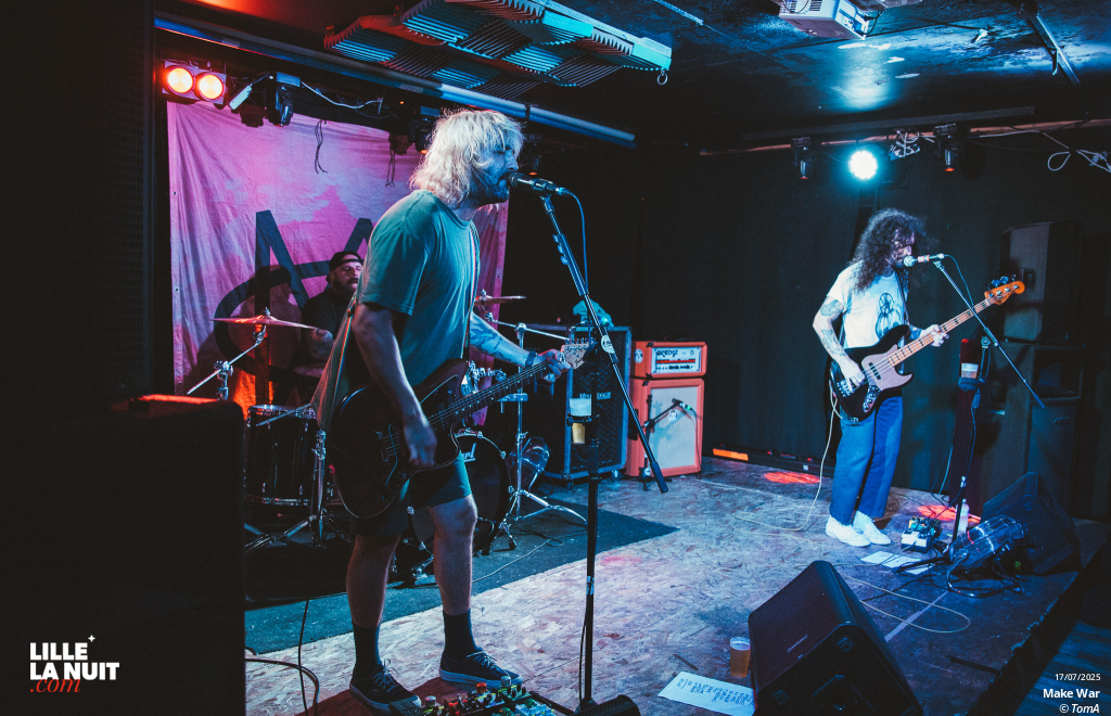 IPKISS + Stuck In Yesterday + Make War à la Brat Cave en live - photo n°25