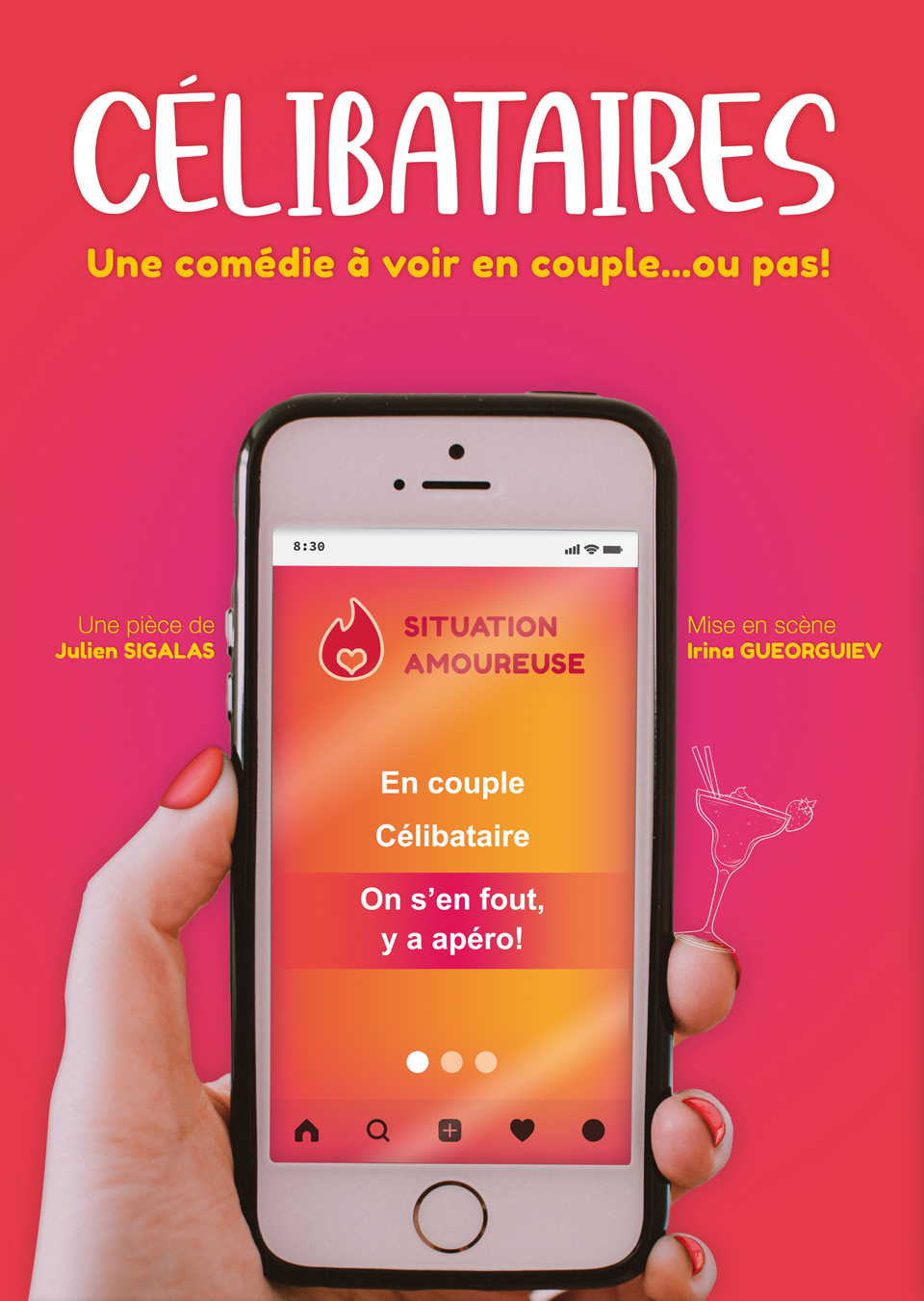 Le spectacle Célibataires