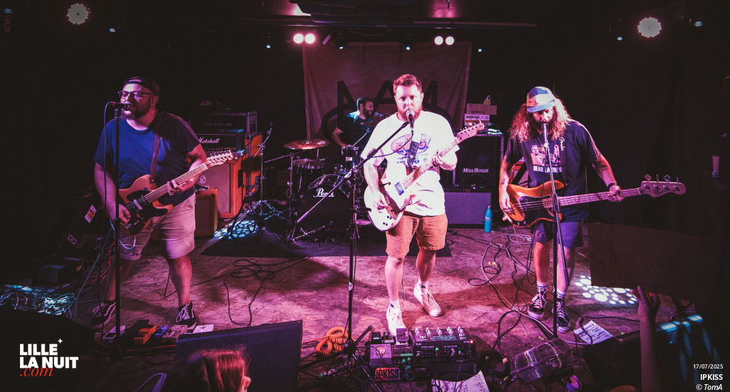 IPKISS + Stuck In Yesterday + Make War à la Brat Cave en live - photo n°8