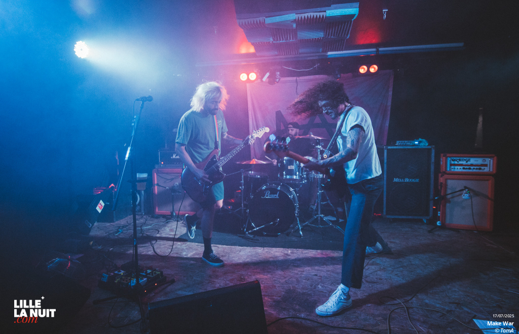 IPKISS + Stuck In Yesterday + Make War à la Brat Cave en live - photo n°1