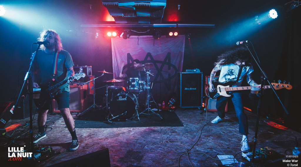 IPKISS + Stuck In Yesterday + Make War à la Brat Cave en live - photo n°5