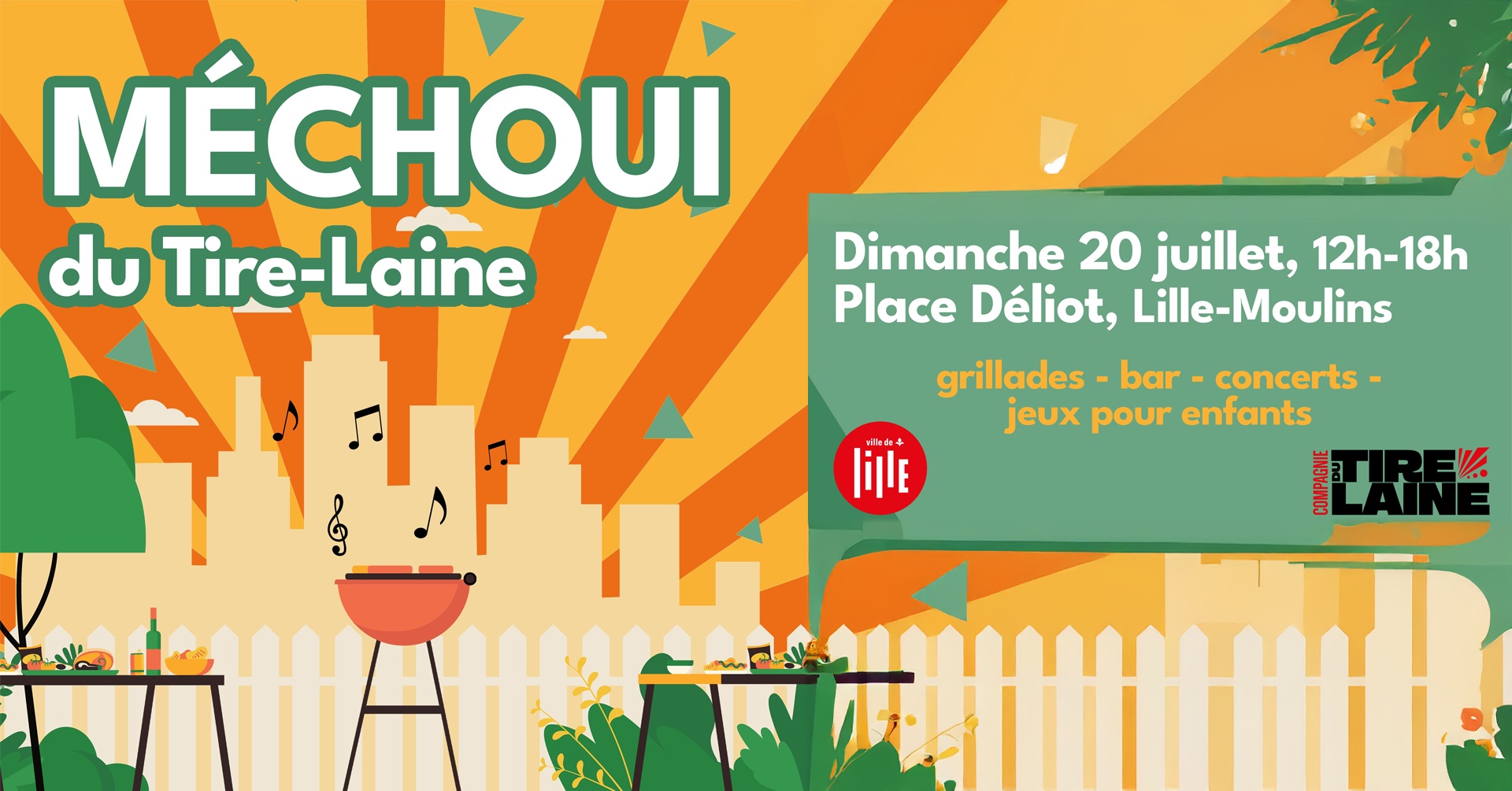 Le grand méchoui du Tire-Laine au coeur du quartier de Lille-Moulins