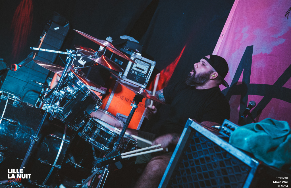 IPKISS + Stuck In Yesterday + Make War à la Brat Cave en live - photo n°20