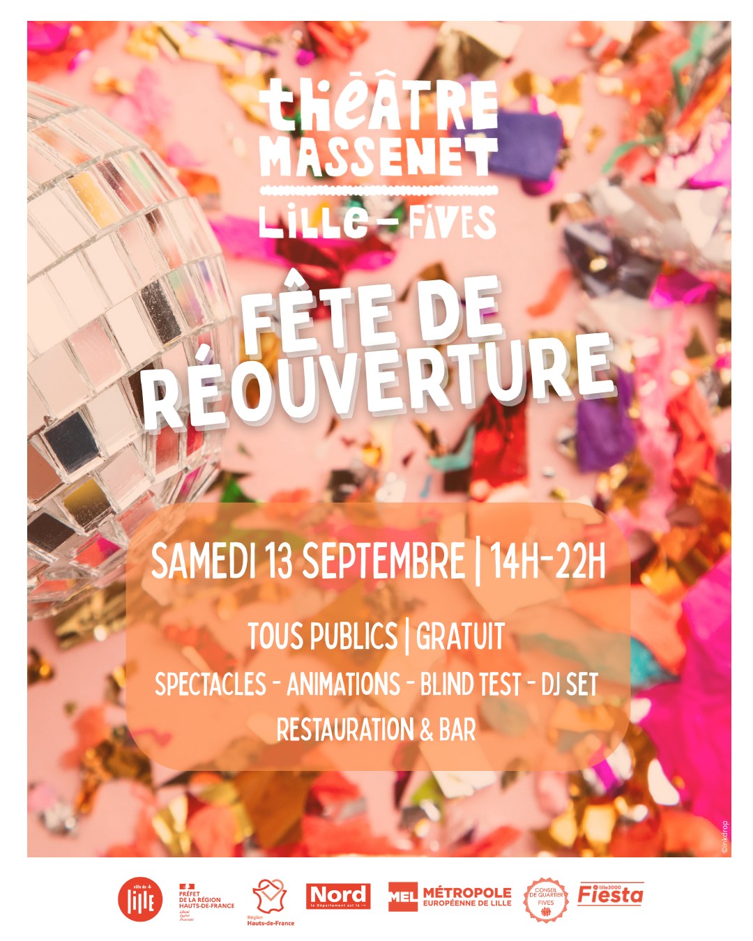 Fête de réouverture du Théâtre Massenet
