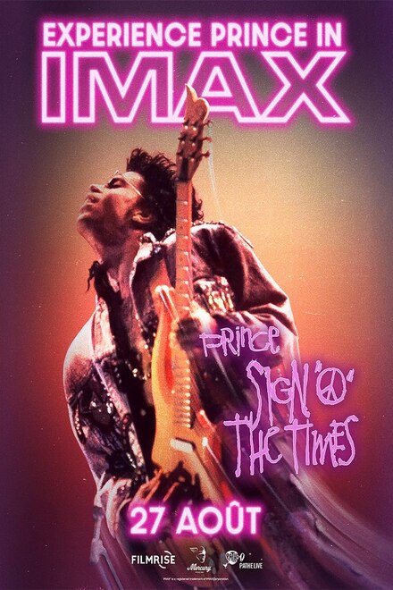 Prince – Sign O’ The Times en IMAX au Kinepolis