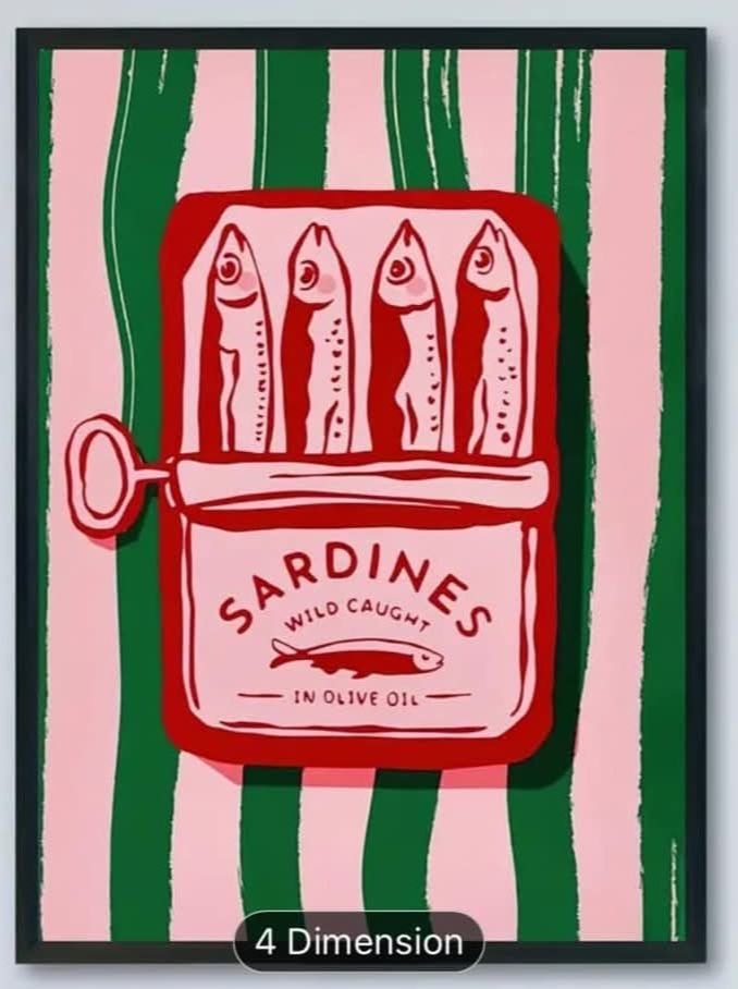 Atelier apéro peinture : Sardines Factory