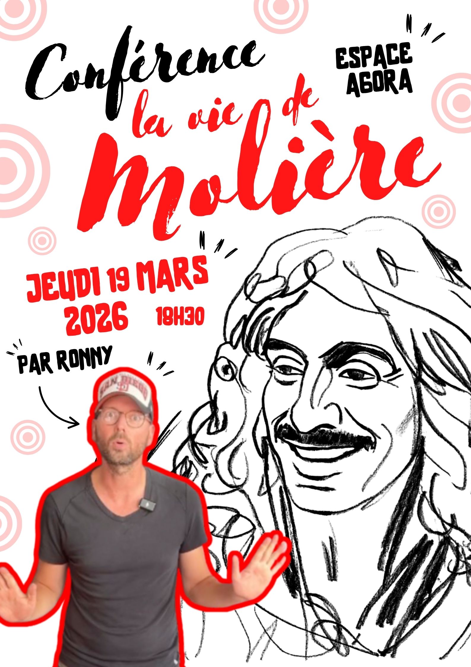 Conférence de Ronny – La vie de Molière