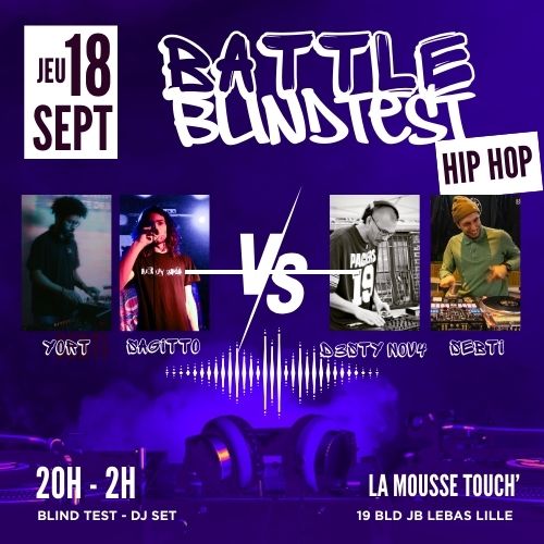 Battle blind test hip hop