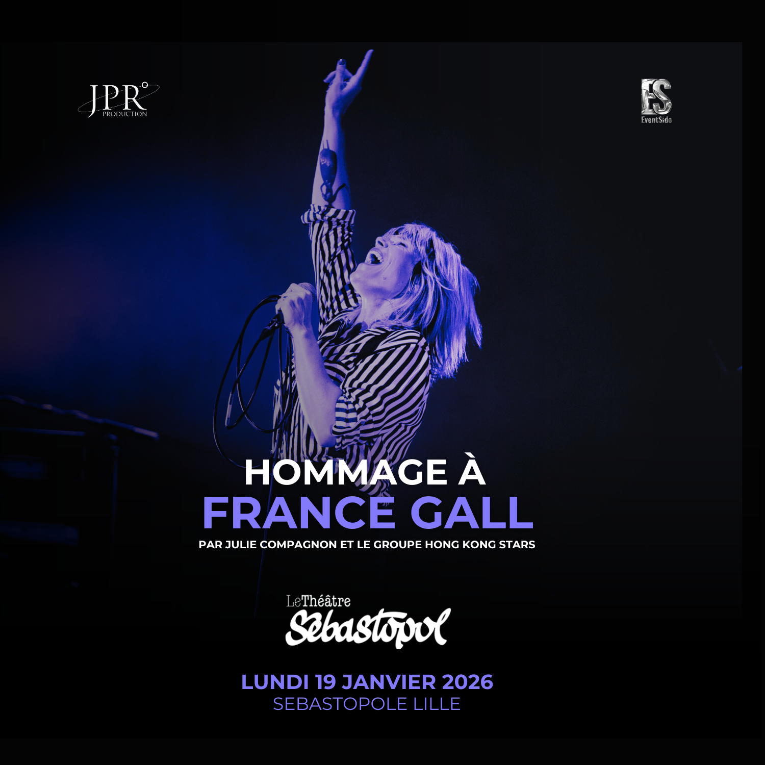 Hommage à France Gall au Théâtre Sébastopol