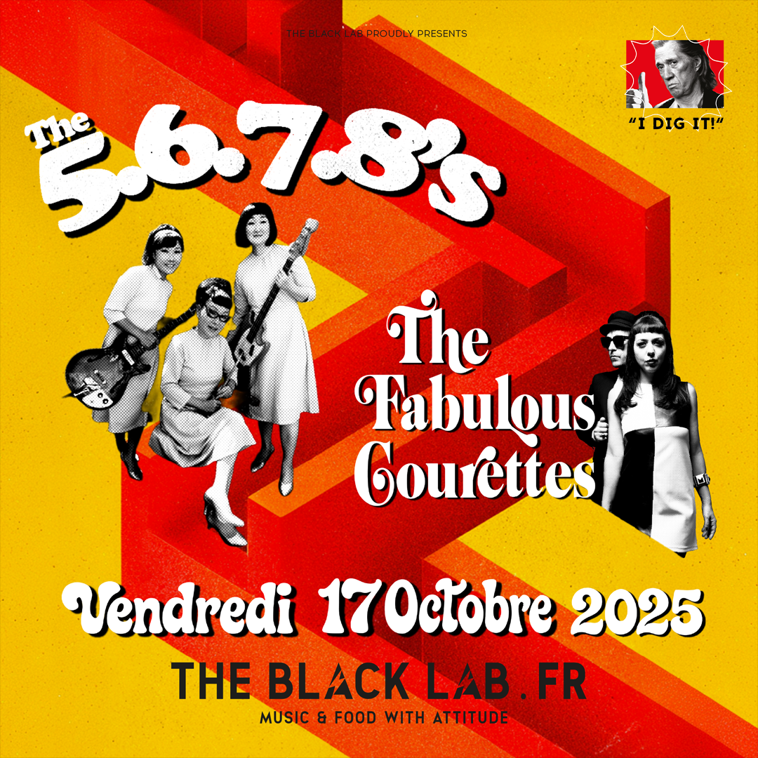 The Fabulous Courettes + The 5.6.7.8’s