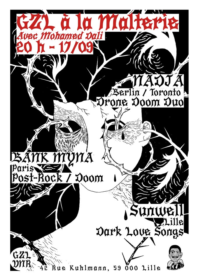 GZL VNR à la Malterie : Nadja + Bank Myna + Sunwell
