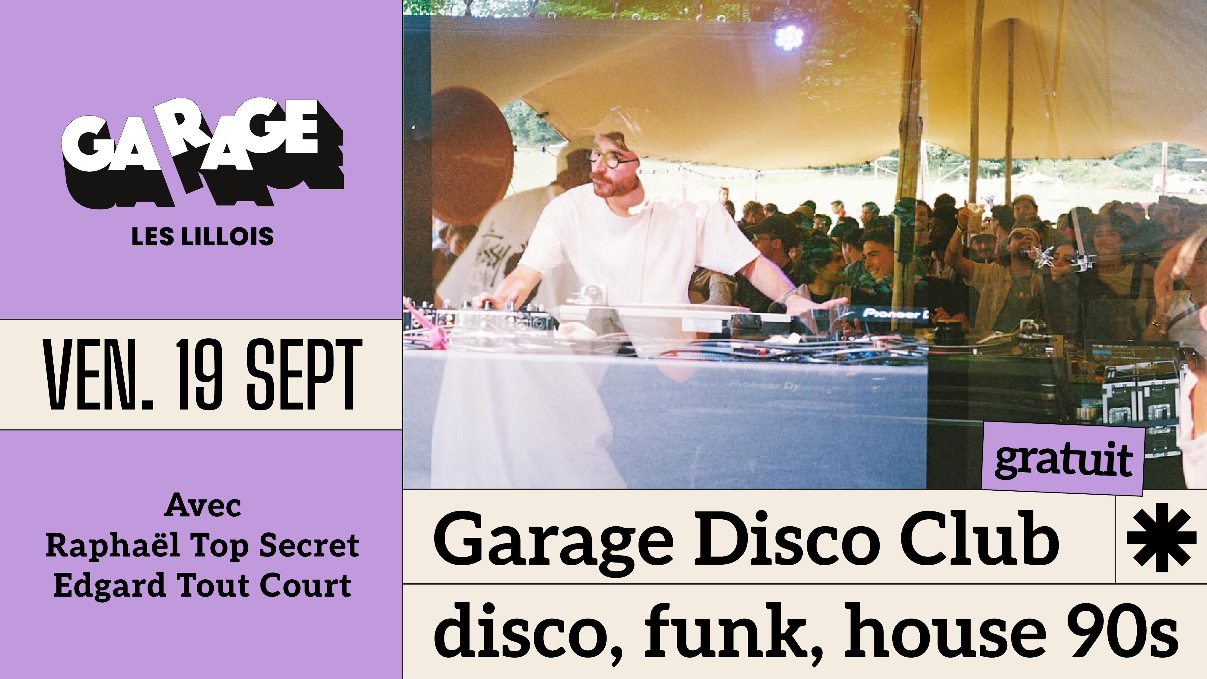 Garage Disco Club : la soirée 100% vinyles à Lille