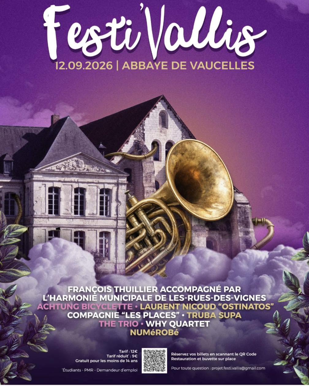Festi&rsquo;Vallis à l&rsquo;Abbaye de Vaucelles 2026