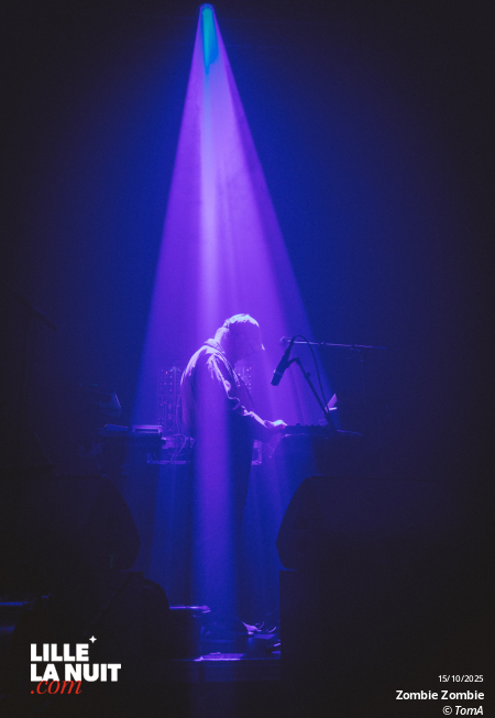 Zombie Zombie + Totorro au Grand Mix en live - photo n°3