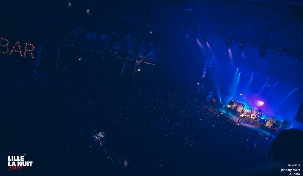 Johnny Marr + The Clockworks à L’Aéronef en live - photo n°1