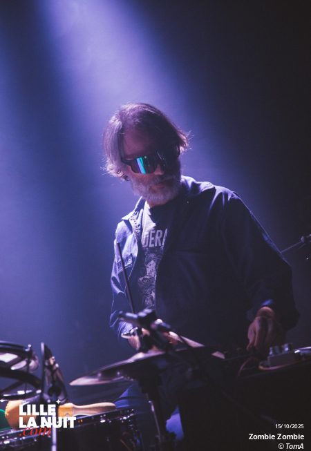 Zombie Zombie + Totorro au Grand Mix en live - photo n°12