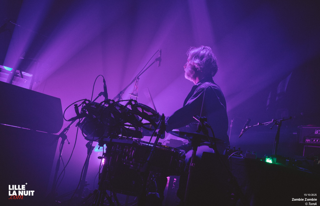 Zombie Zombie + Totorro au Grand Mix en live - photo n°6