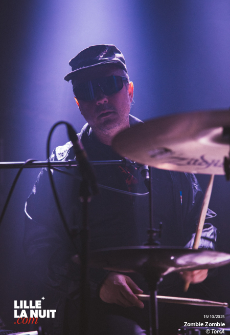 Zombie Zombie + Totorro au Grand Mix en live - photo n°11