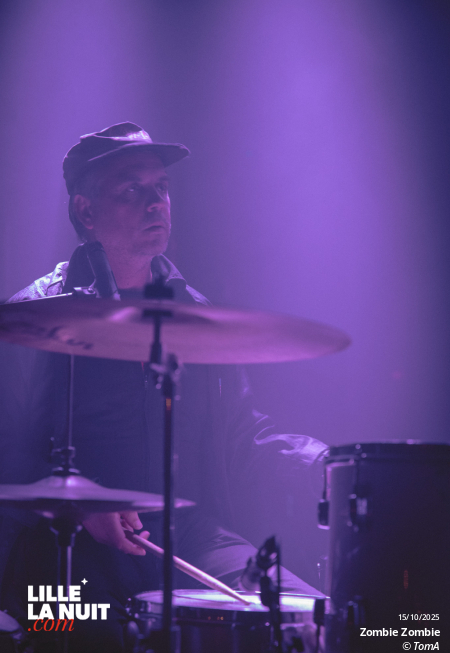 Zombie Zombie + Totorro au Grand Mix en live - photo n°26