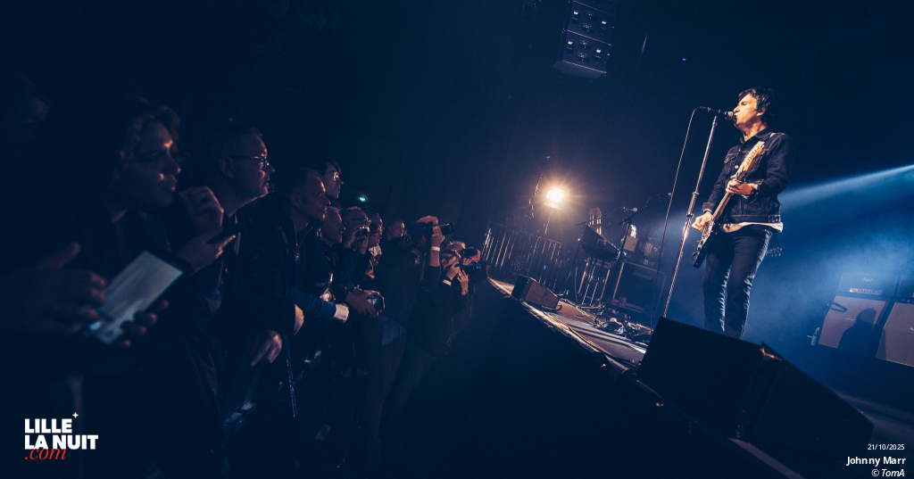 Johnny Marr + The Clockworks à L’Aéronef en live - photo n°29
