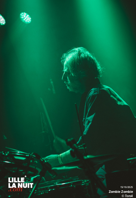 Zombie Zombie + Totorro au Grand Mix en live - photo n°29