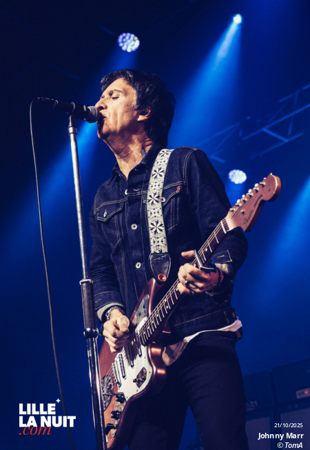 Johnny Marr + The Clockworks à L’Aéronef en live - photo n°7