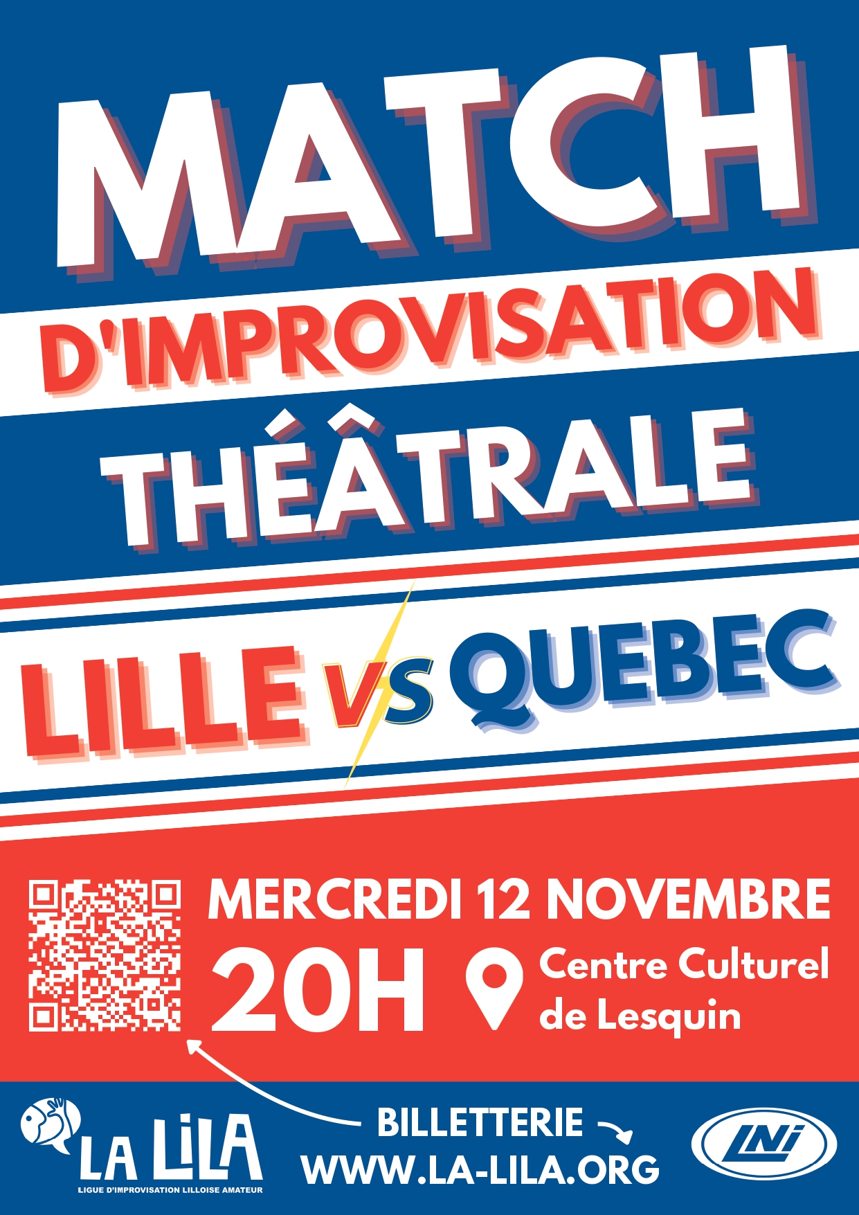 Match d’impro La Lila x LNI