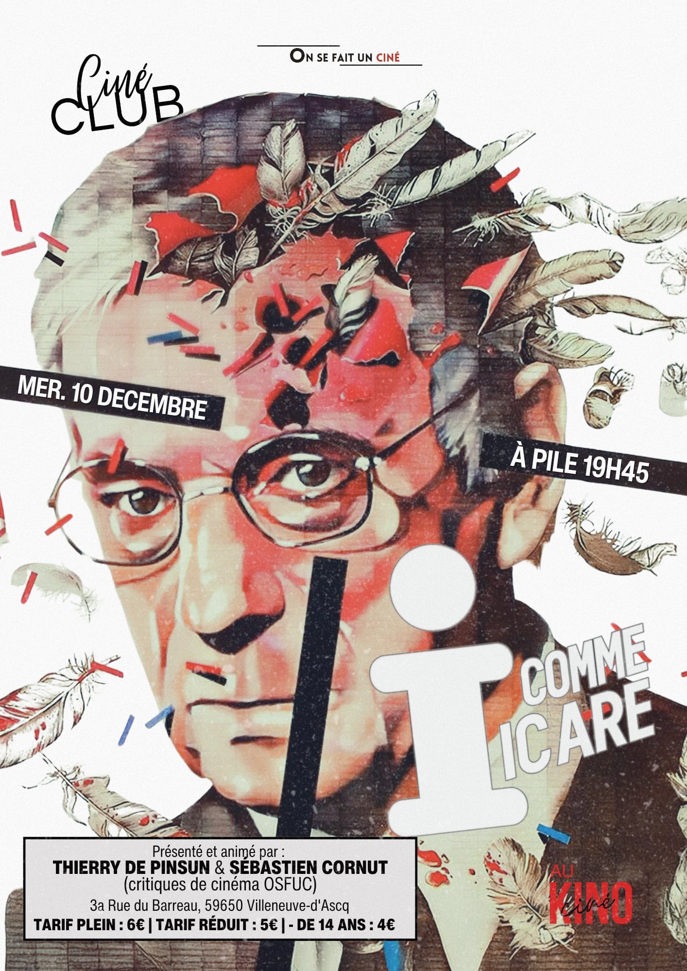 I&#8230;Comme Icare &#8211; Ciné-débat