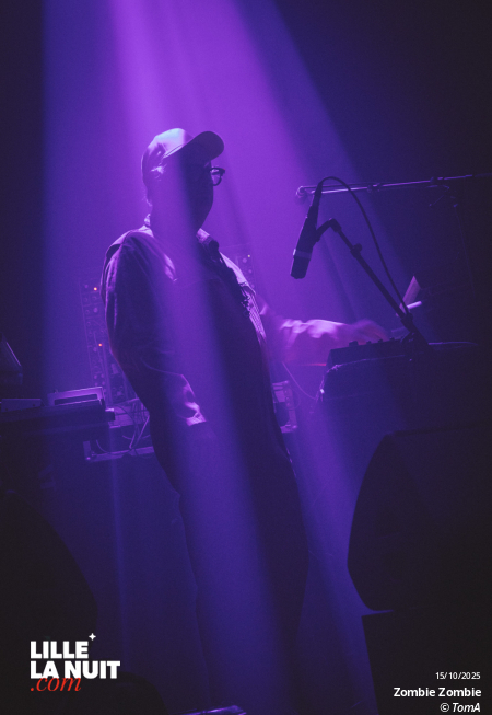 Zombie Zombie + Totorro au Grand Mix en live - photo n°4