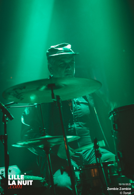 Zombie Zombie + Totorro au Grand Mix en live - photo n°34