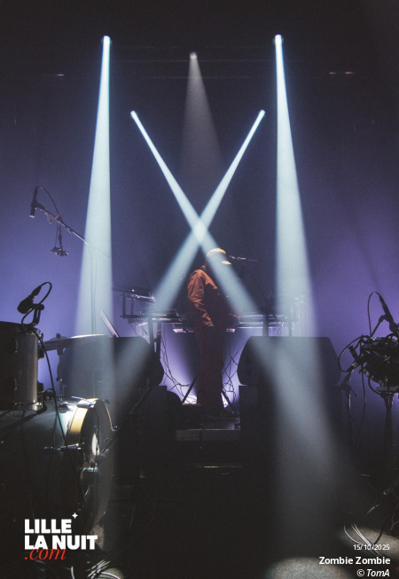 Zombie Zombie + Totorro au Grand Mix en live - photo n°16