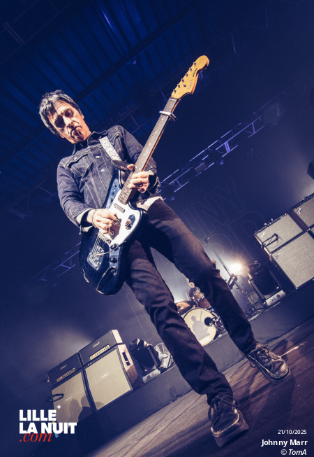 Johnny Marr + The Clockworks à L’Aéronef en live - photo n°26