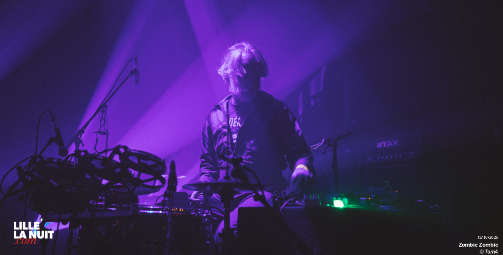 Zombie Zombie + Totorro au Grand Mix en live - photo n°1