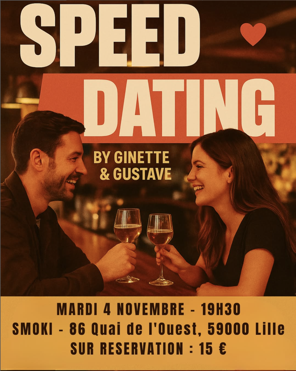 Le grand  Speed Dating by Ginette & Gustave