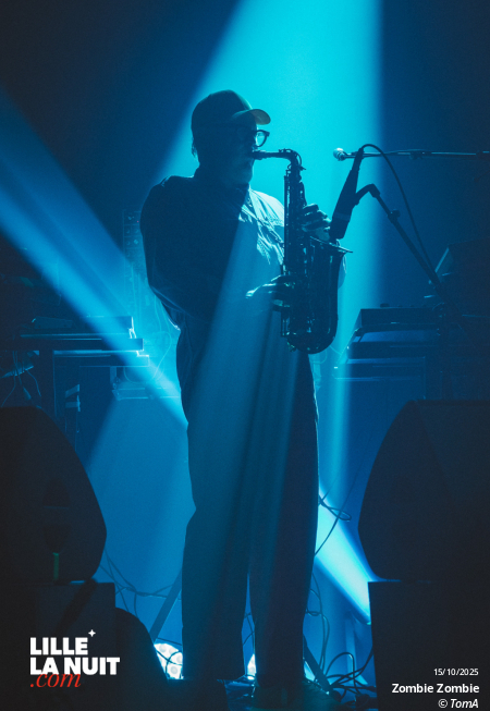 Zombie Zombie + Totorro au Grand Mix en live - photo n°13