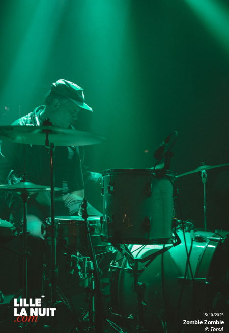 Zombie Zombie + Totorro au Grand Mix en live - photo n°33