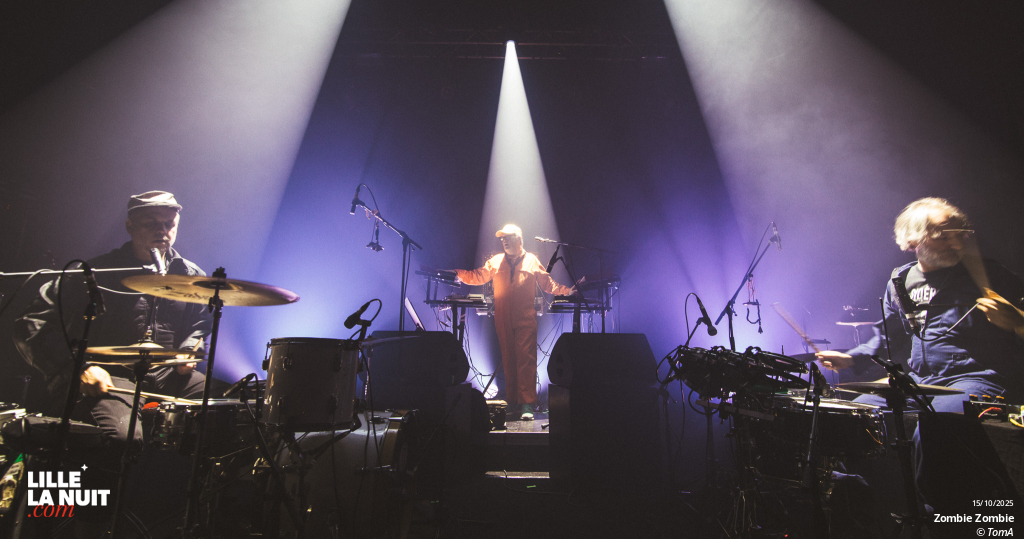 Zombie Zombie + Totorro au Grand Mix en live - photo n°17