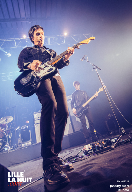 Johnny Marr + The Clockworks à L’Aéronef en live - photo n°23