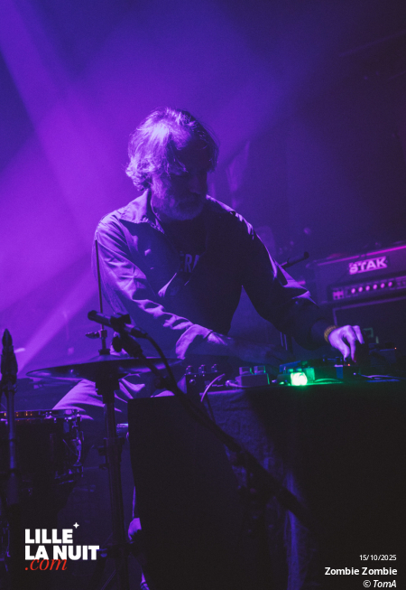 Zombie Zombie + Totorro au Grand Mix en live - photo n°8