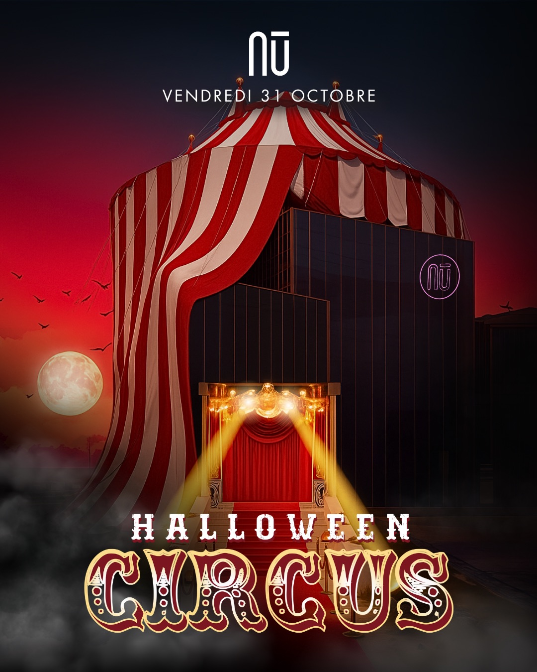 Halloween Circus au NŪ
