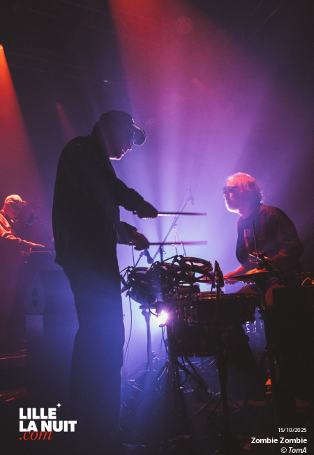 Zombie Zombie + Totorro au Grand Mix en live - photo n°9