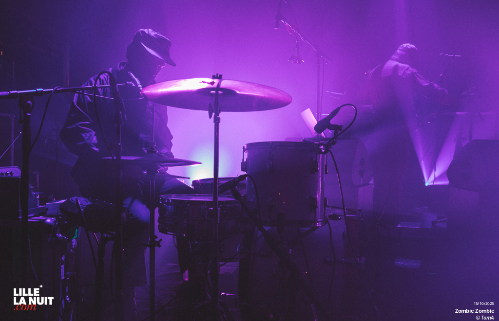 Zombie Zombie + Totorro au Grand Mix en live - photo n°5