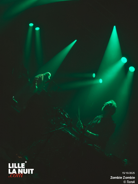 Zombie Zombie + Totorro au Grand Mix en live - photo n°40