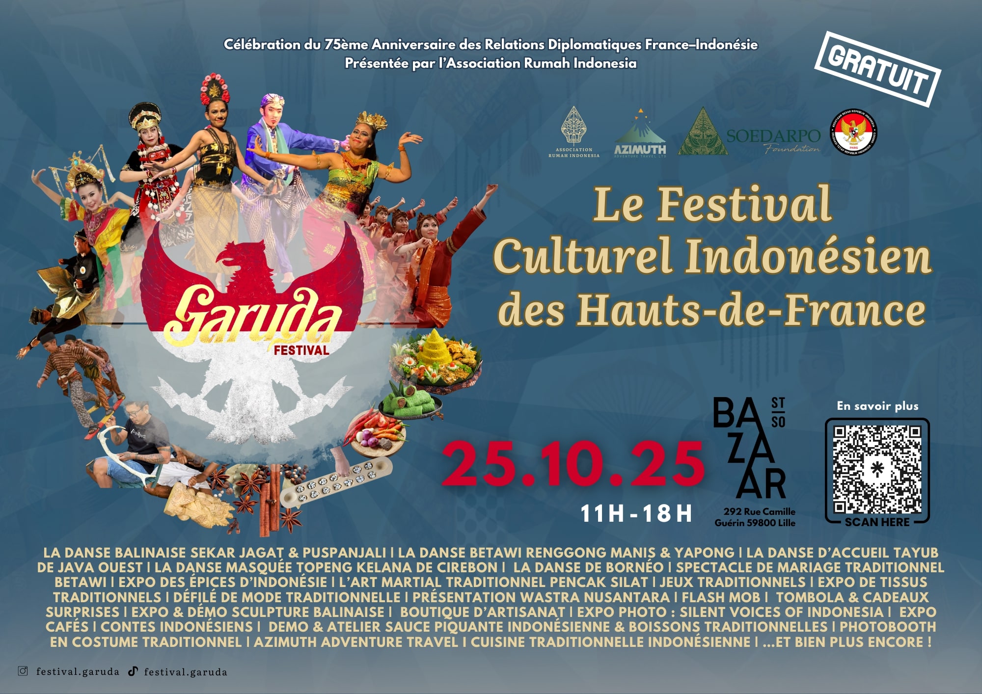 Le Festival Garuda débarque à Lille